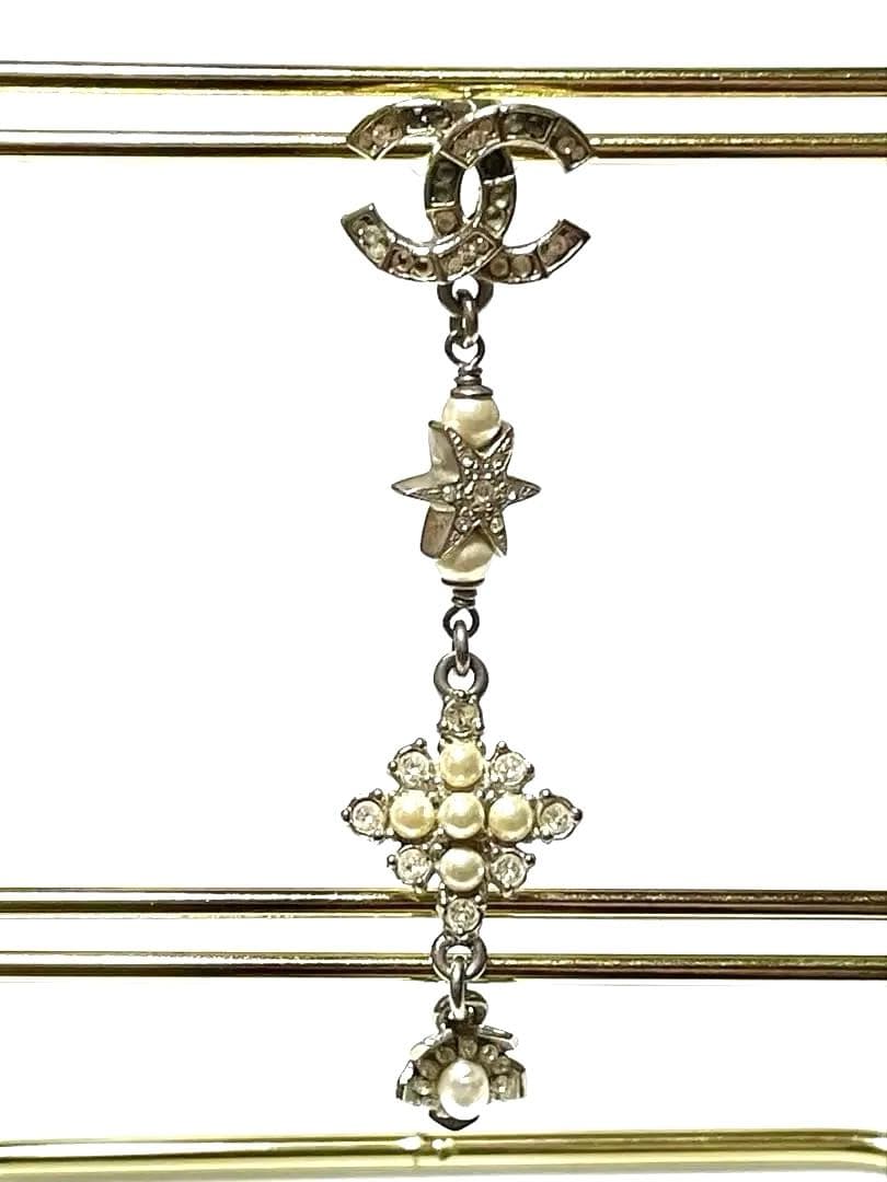 正規品CHANELロングピアス片方