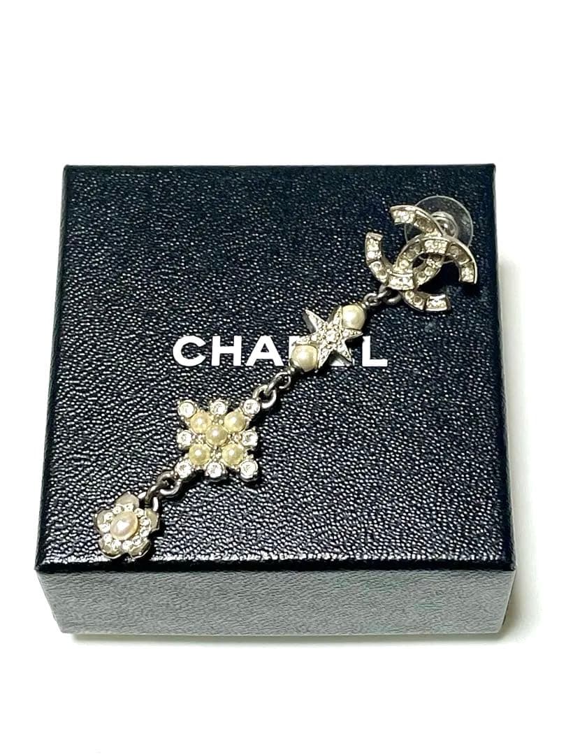 正規品CHANELロングピアス片方
