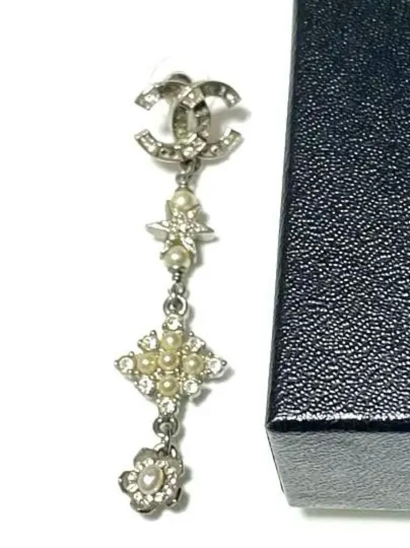 正規品CHANELロングピアス片方