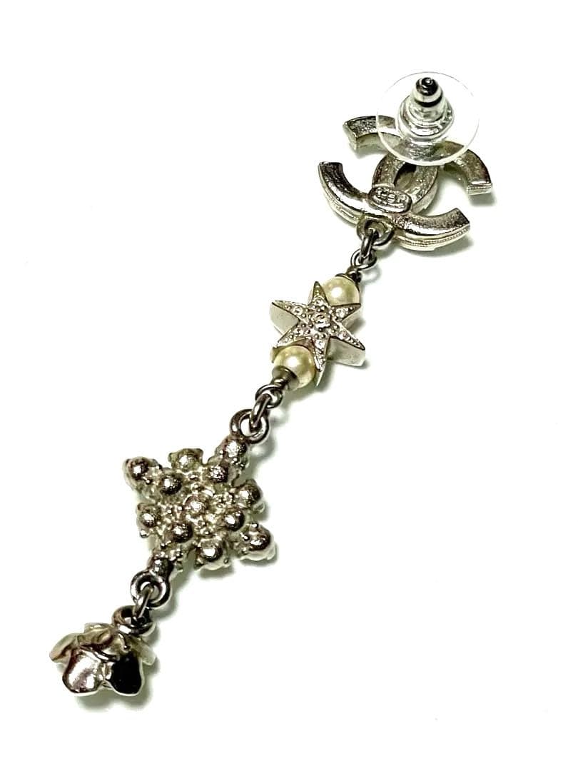 正規品CHANELロングピアス片方