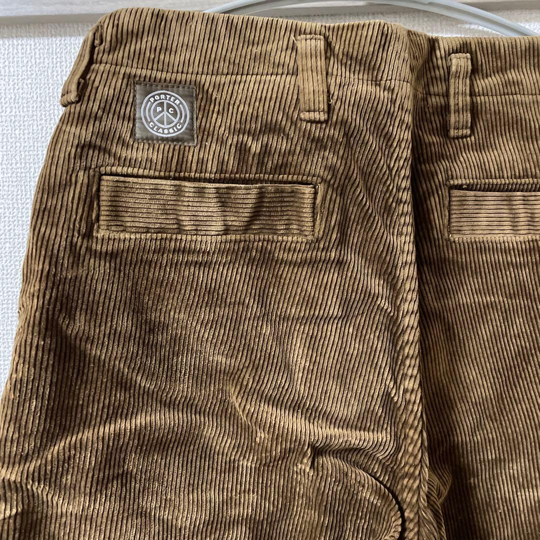 K*G様 16AW Porter Classic コーデュロイ パンツ ゴールデ