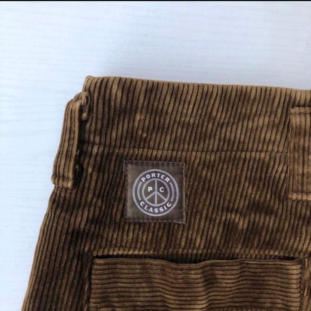 K*G様 16AW Porter Classic コーデュロイ パンツ ゴールデ