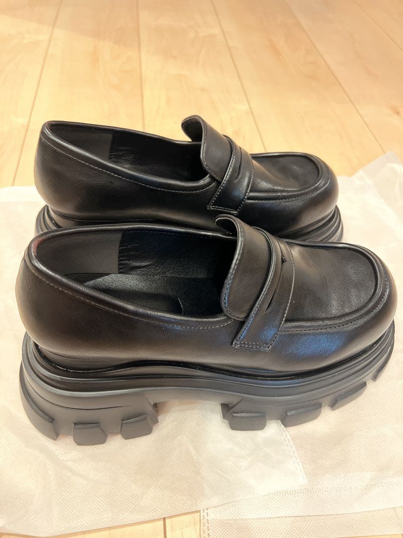 【☺︎】EMODA タンクソールバルキーローファー Lサイズ