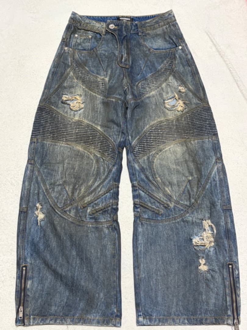 パンツ PERSONSOUL Armor Dirty Denim