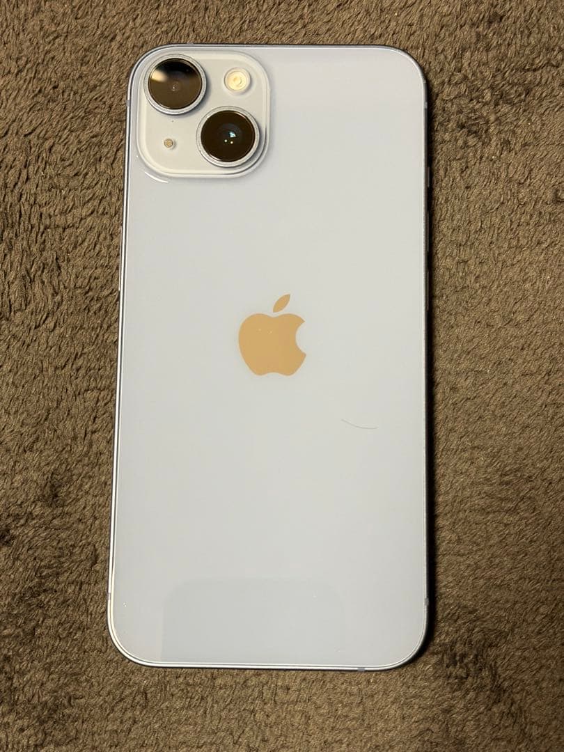 【美品】iPhone14 青色 本体