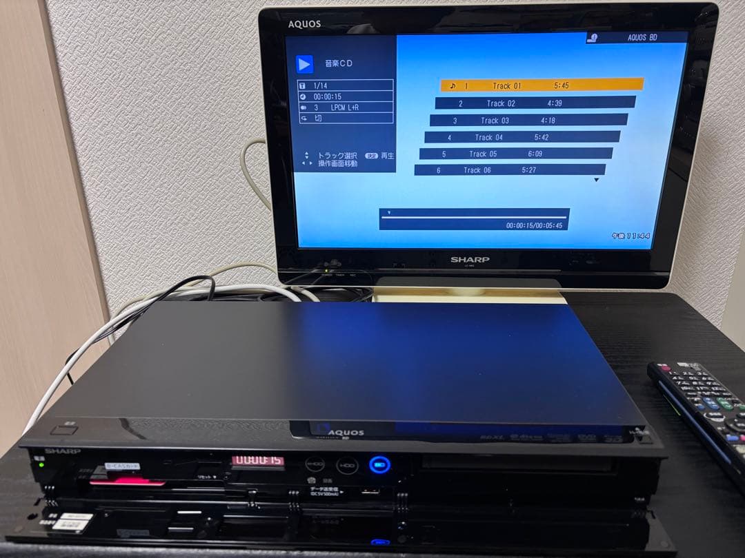 SHARP AQUOS BD-S570 ブルーレイレコーダー
