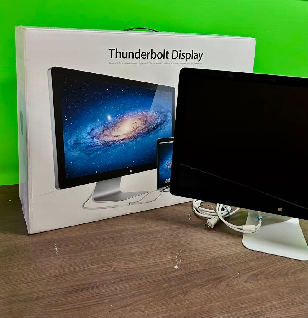 超美品Apple Thunderbolt Display 27インチ　美箱セット