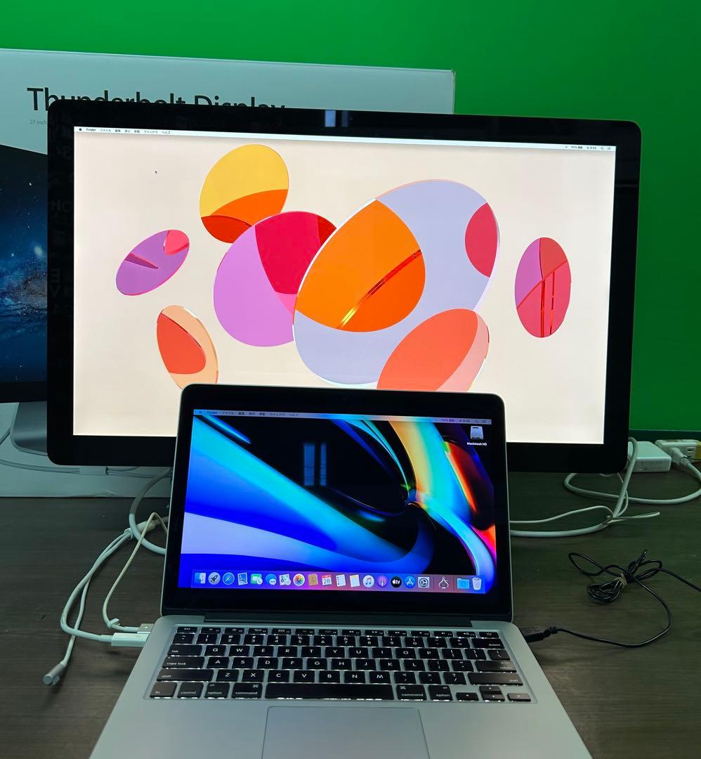 超美品Apple Thunderbolt Display 27インチ　美箱セット