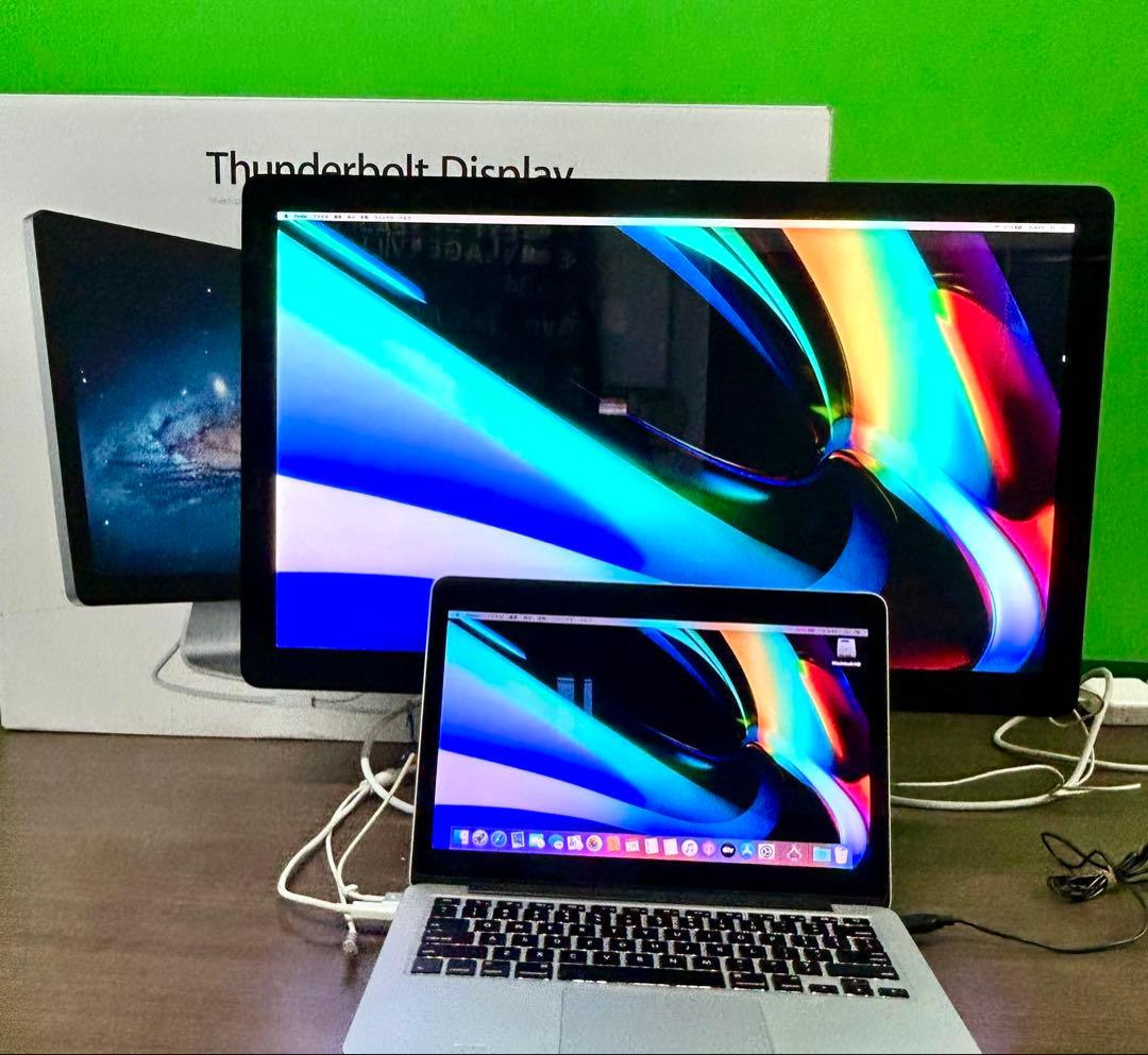 超美品Apple Thunderbolt Display 27インチ　美箱セット