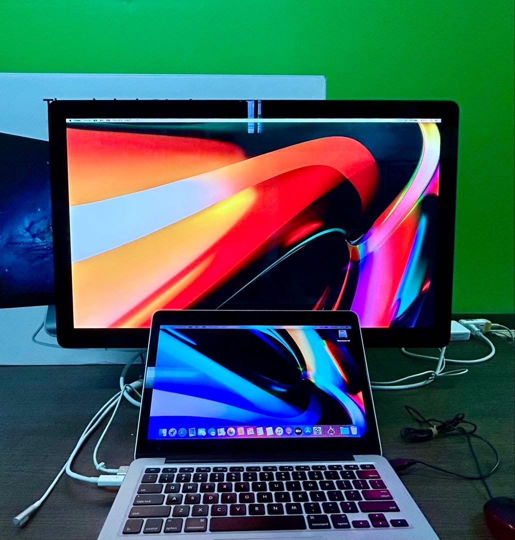 超美品Apple Thunderbolt Display 27インチ　美箱セット