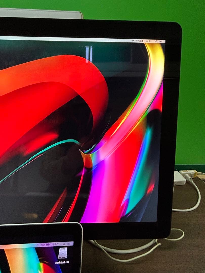 超美品Apple Thunderbolt Display 27インチ　美箱セット