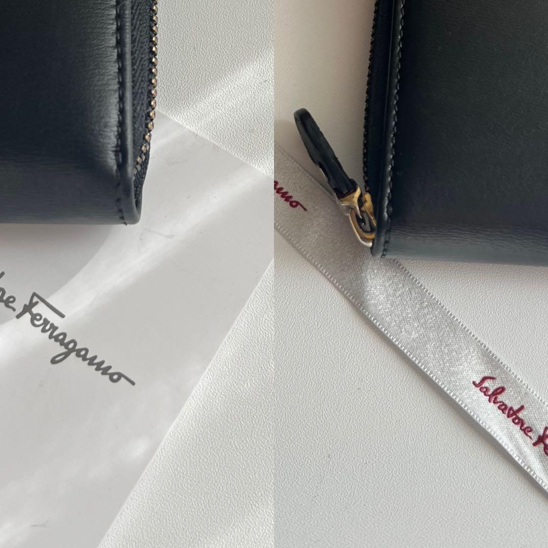 473 美品 Ferragamo サルバトーレフェラガモ 長財布