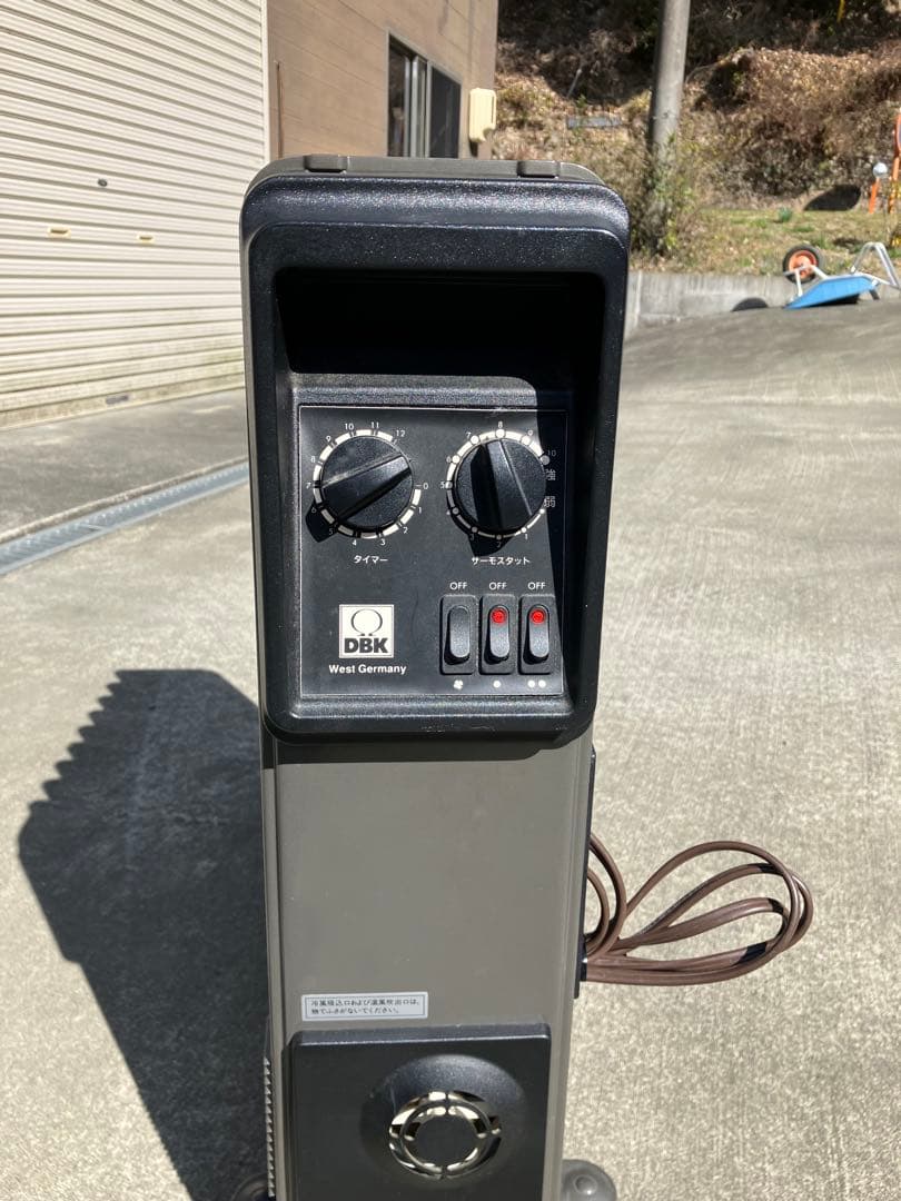 入手困難！DBK オイルヒーター　西ドイツ製