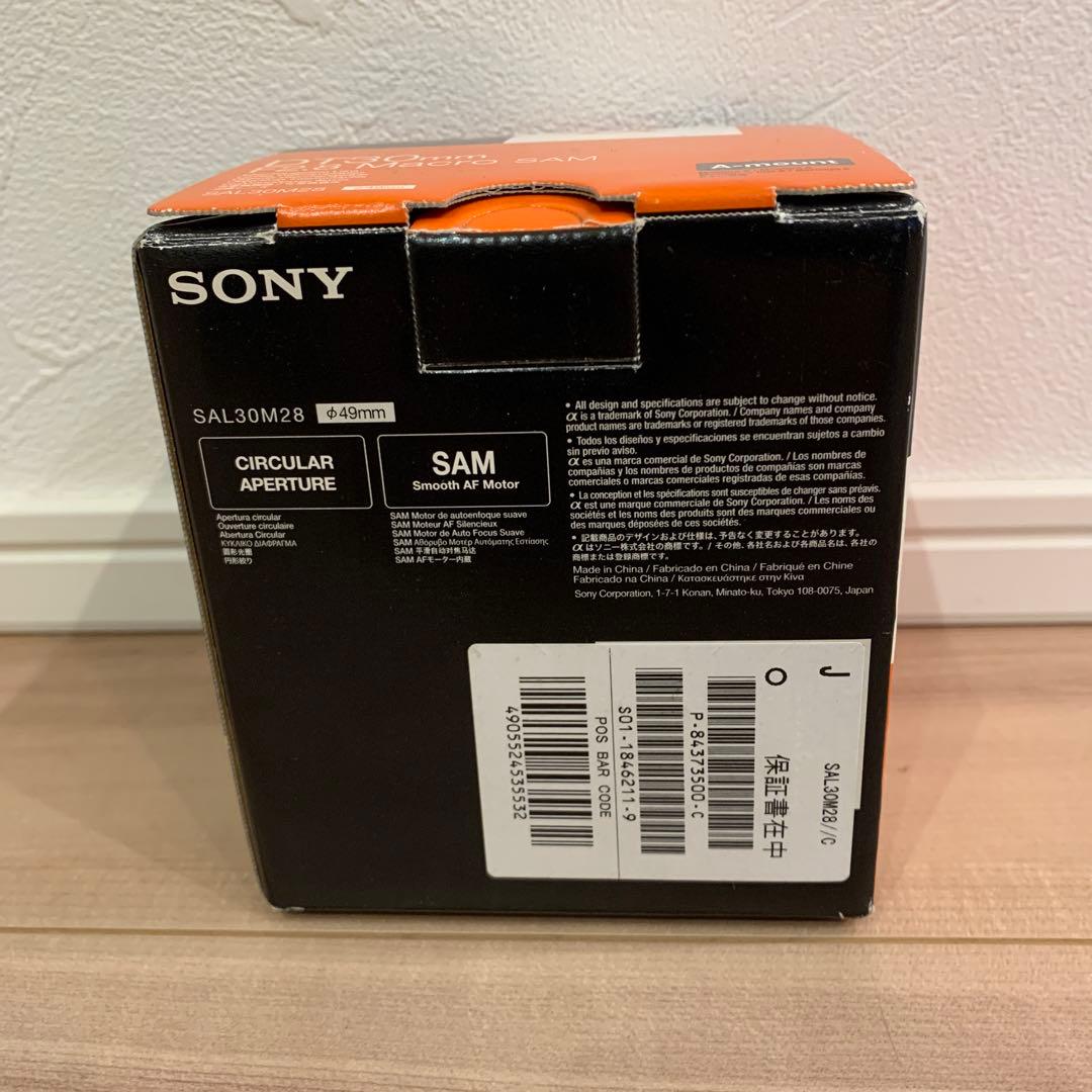 SONY 単焦点マクロレンズ DT 30mm F2.8 Macro SAM...