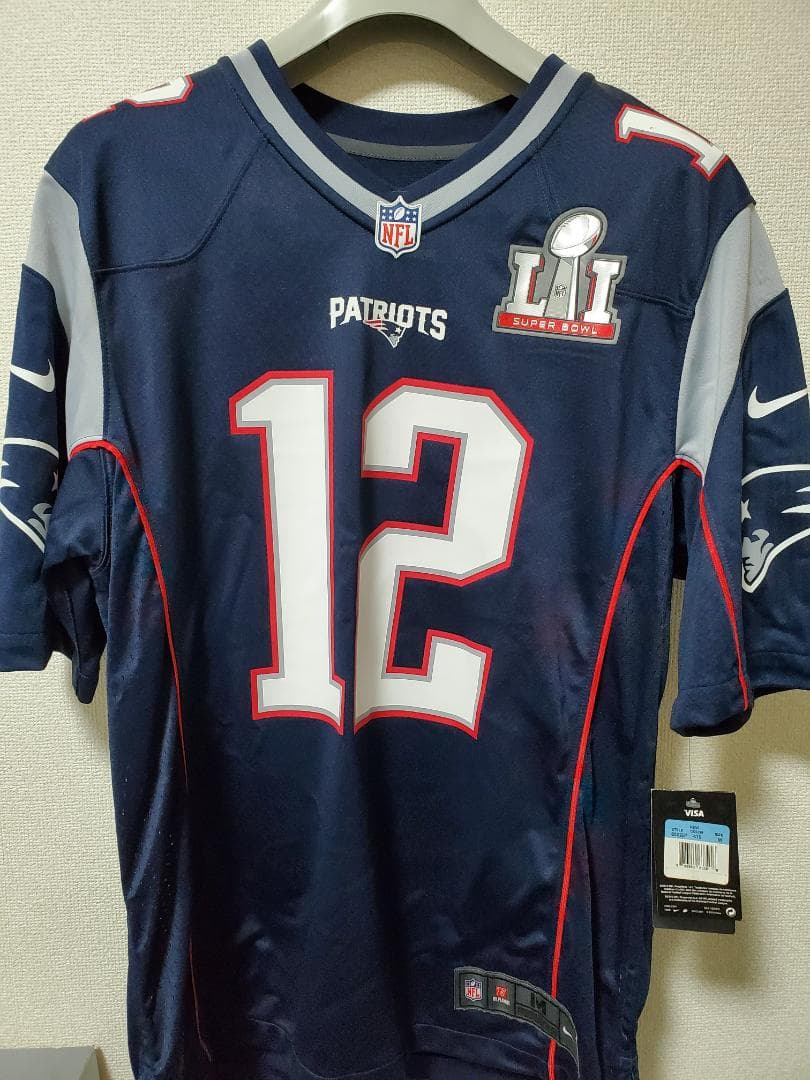NFL Patriots Brady ジャージ　サイズM