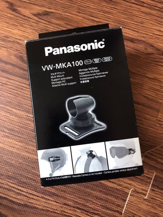 ★希少Panasonic ウェアラブルカメラ用　マルチマウントＶＷ－ＭＫＡ１００