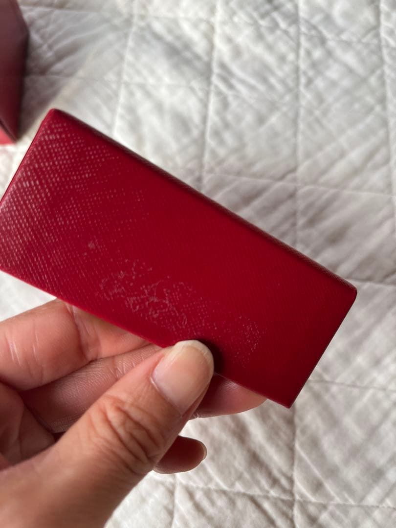 カルティエ　ジュスト アン クル シングル イヤリング、ミニモデル　ピンク