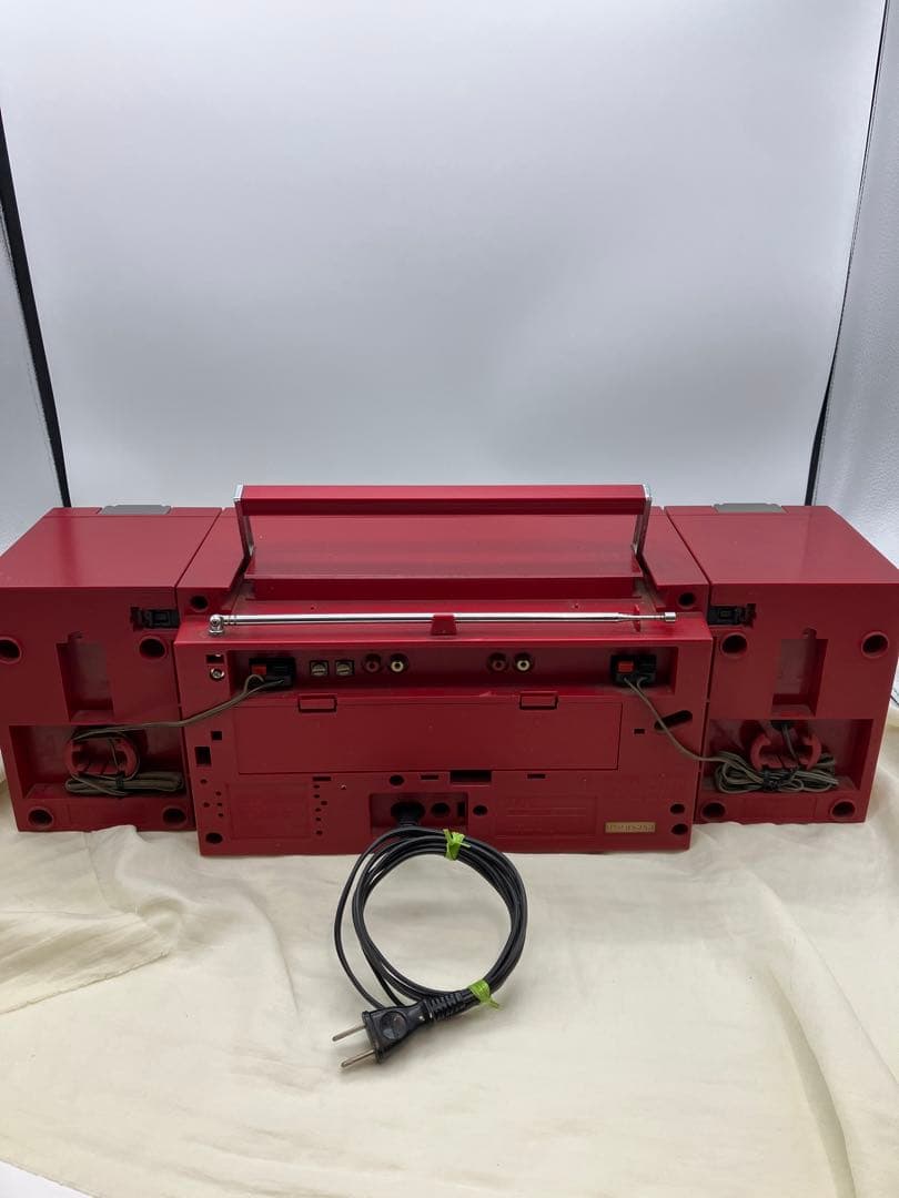 National　ナショナル　ラジカセ　RX-C46 レッド　ビンテージラジカセ