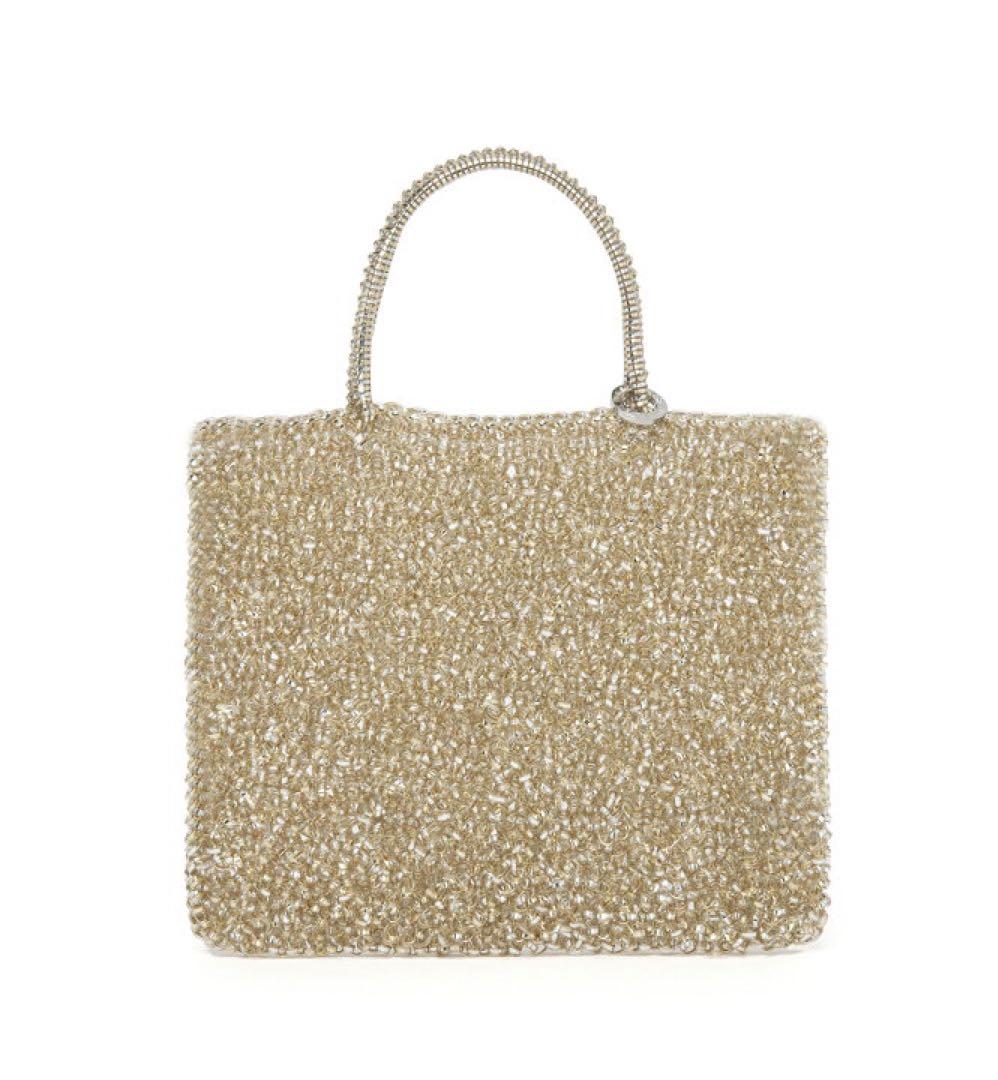 ANTEPRIMA アンテプリマ　ワイヤーバッグ　ゴールド