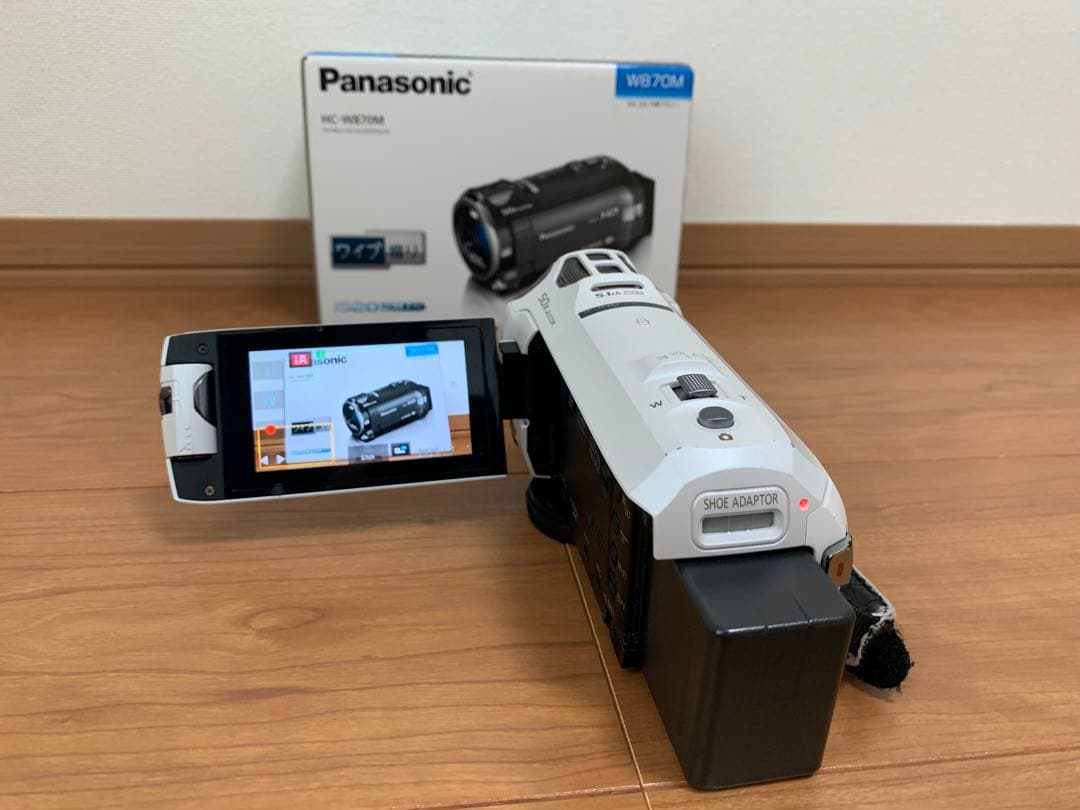 ジャンク Panasonic ハイビジョンビデオカメラ HC-W870M