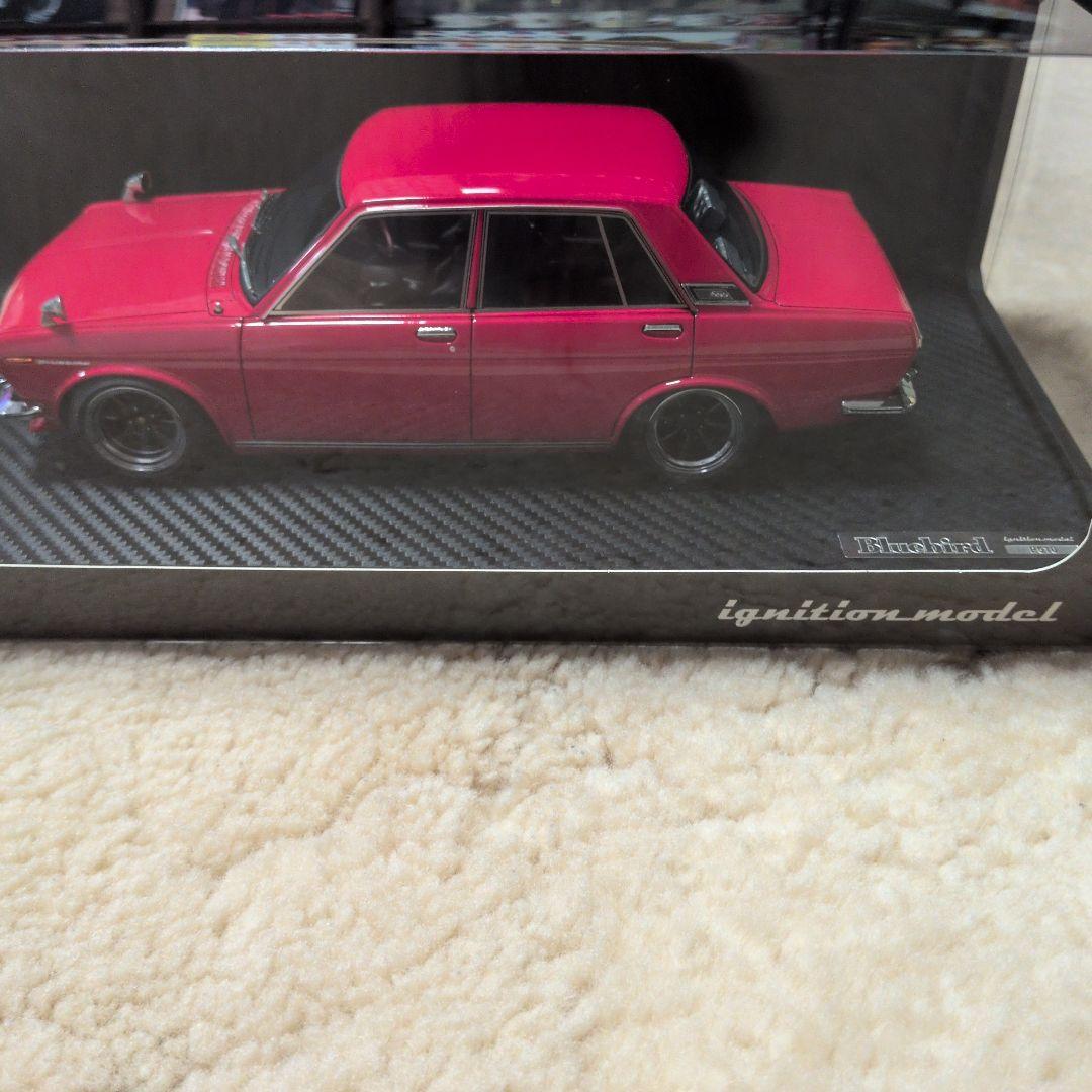 【新品】ignition model Bluebird　p510 赤 1/64