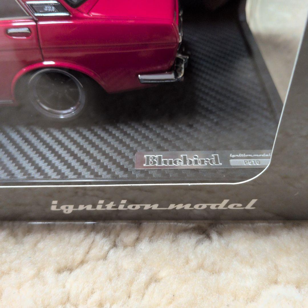 【新品】ignition model Bluebird　p510 赤 1/64