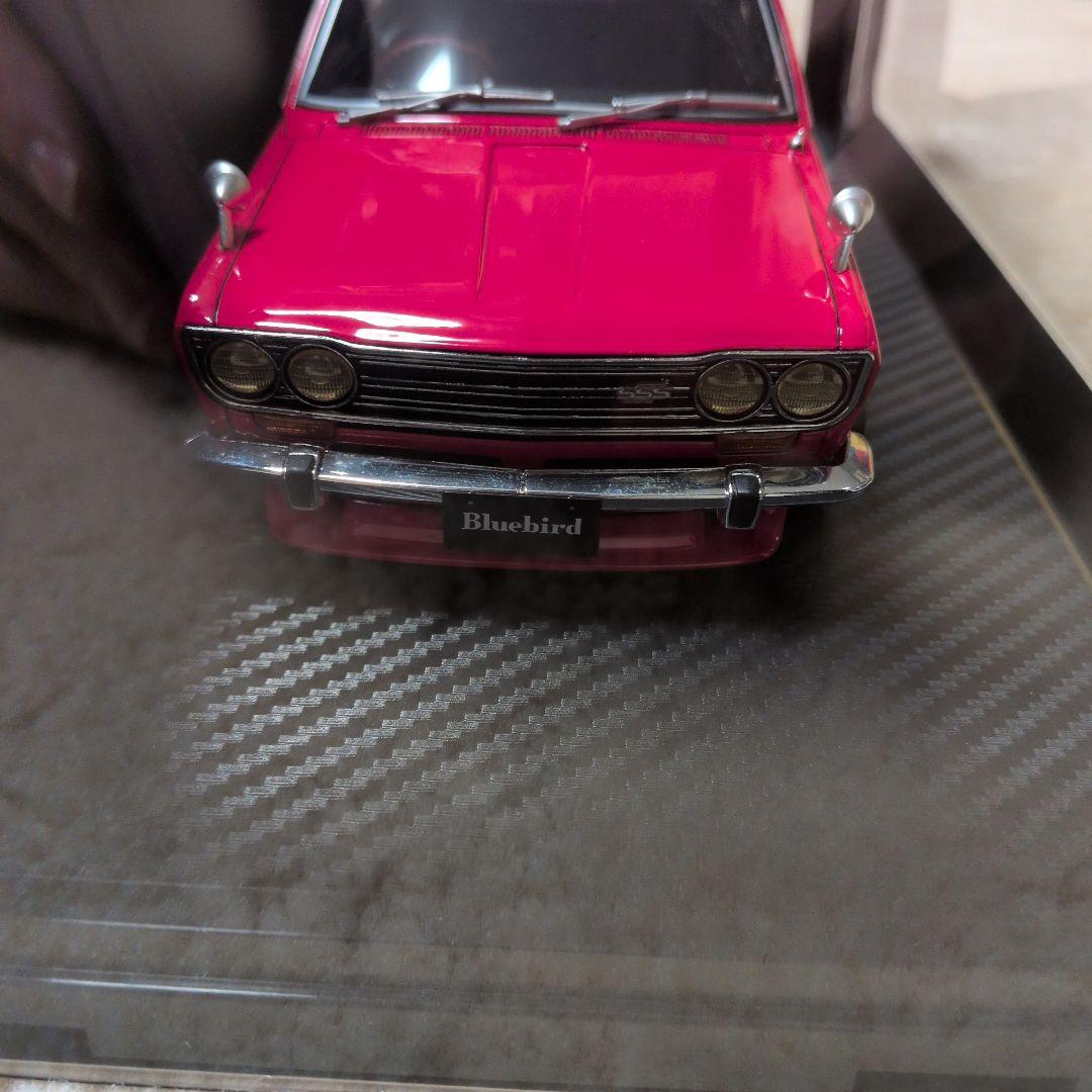 【新品】ignition model Bluebird　p510 赤 1/64