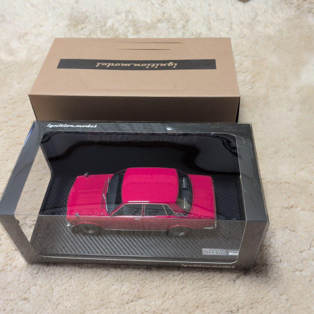 【新品】ignition model Bluebird　p510 赤 1/64
