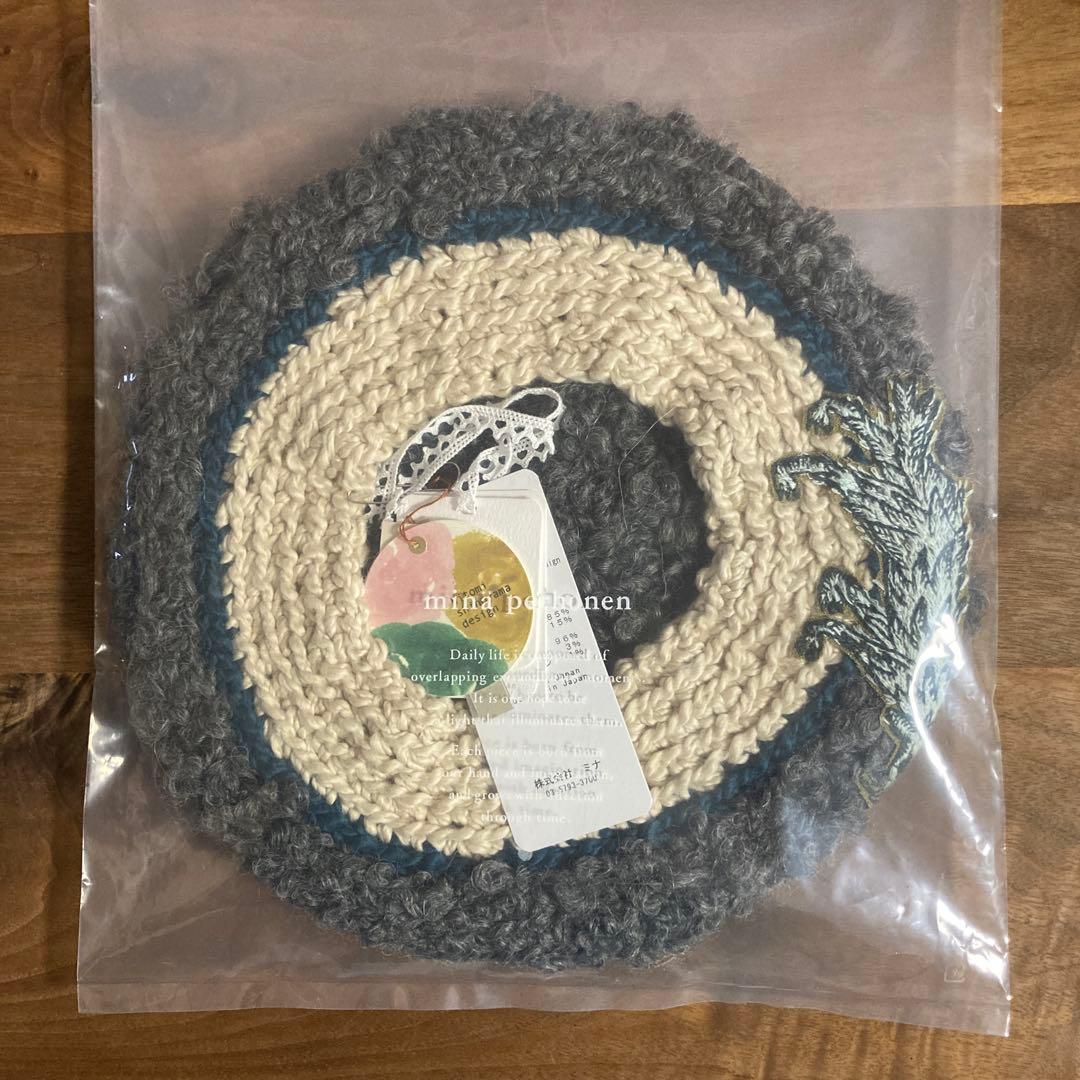 r*o様 【新品未使用】ミナペルホネン☆wolf&flower☆ニットベレー☆g