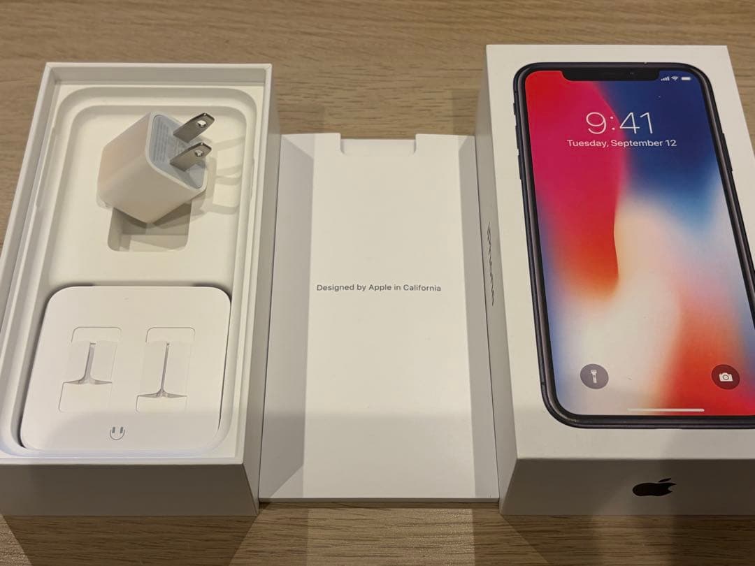 iPhoneX 64GBブラック