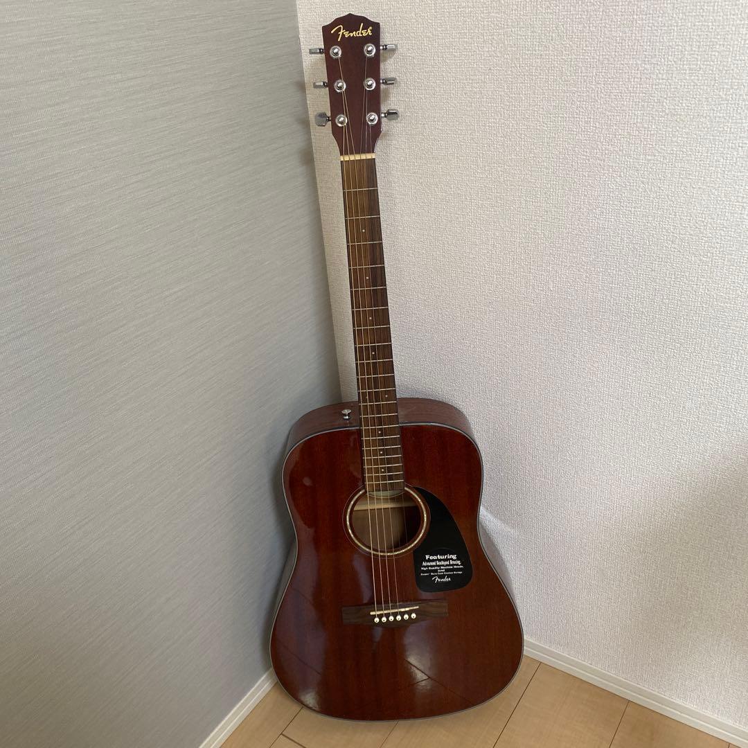 Fender CD-60 アコースティックギター ケース付き