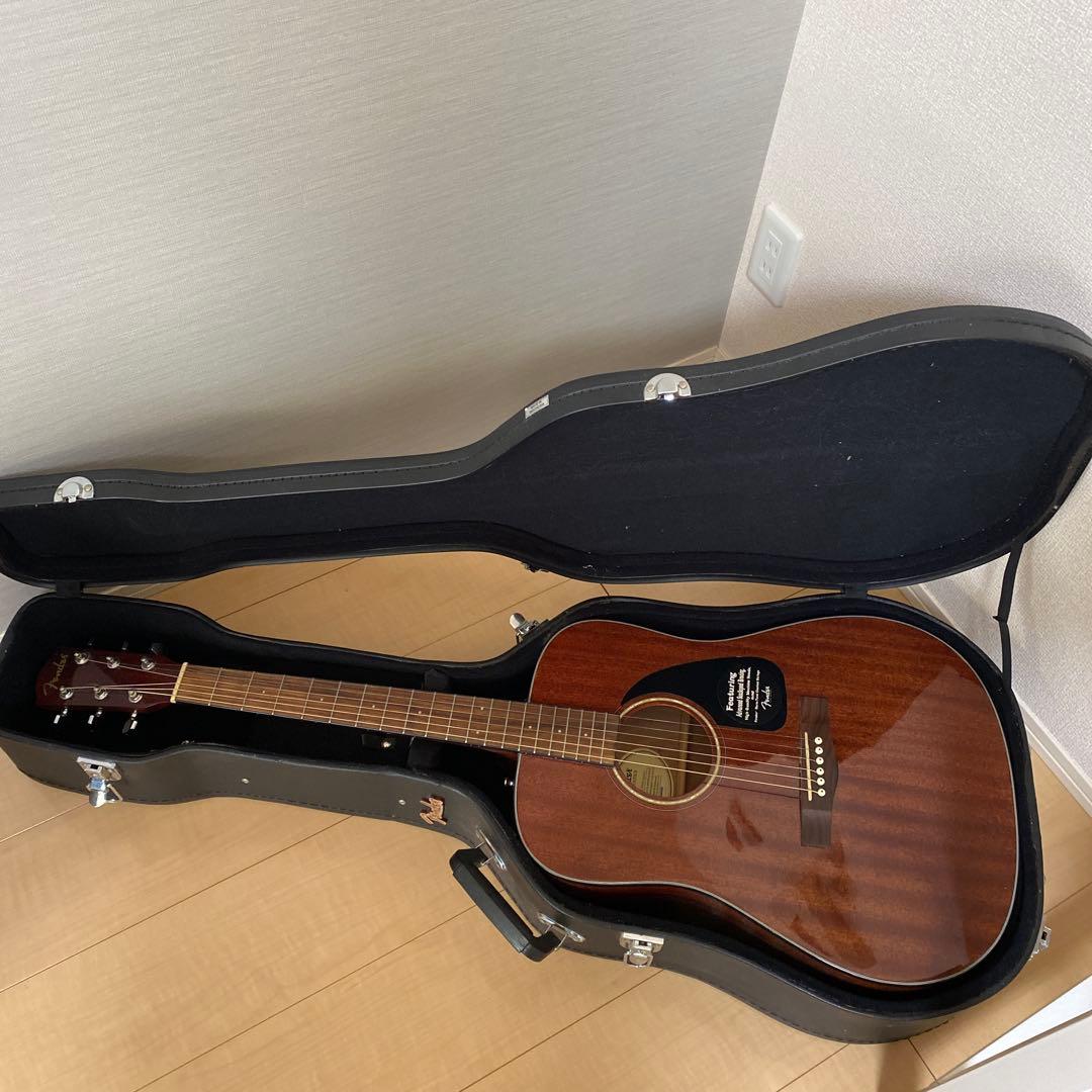 Fender CD-60 アコースティックギター ケース付き