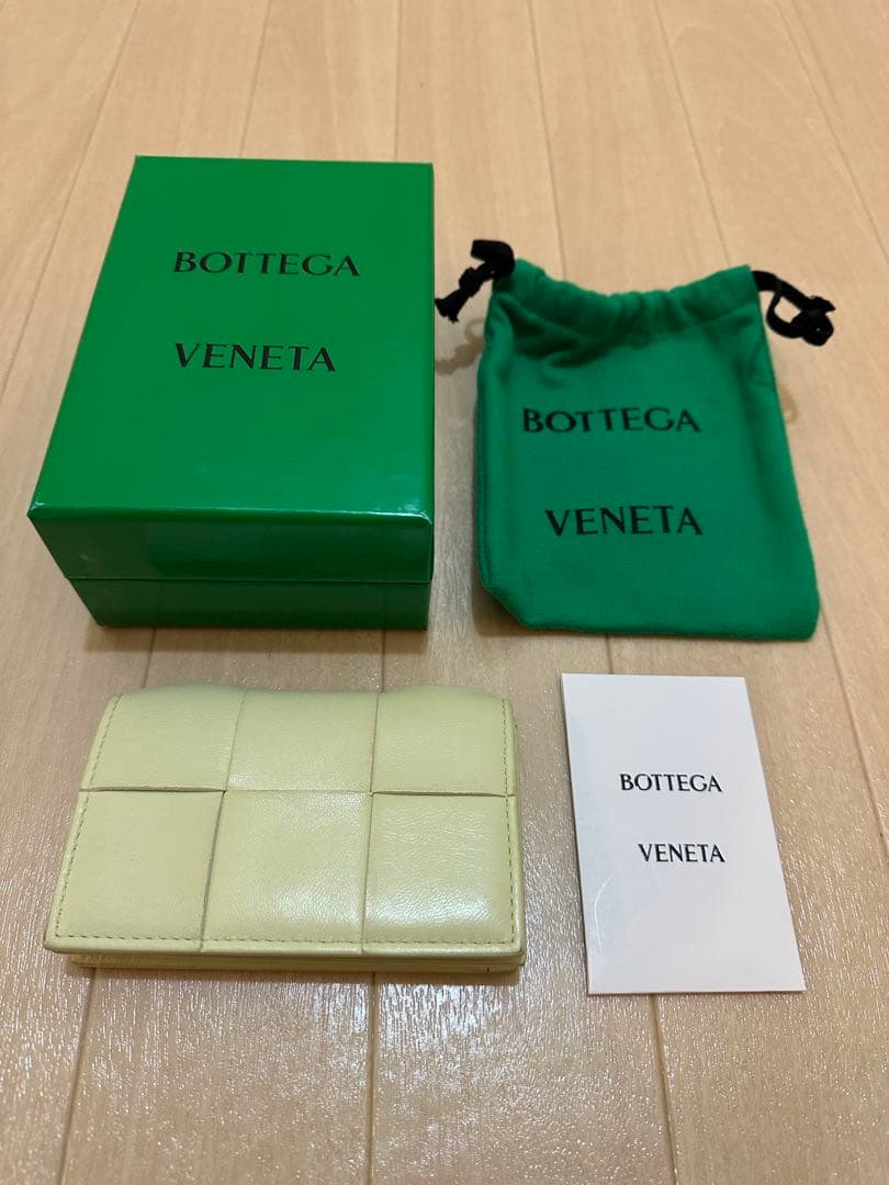 Bottega Veneta レモンウォッシュド名刺入れ