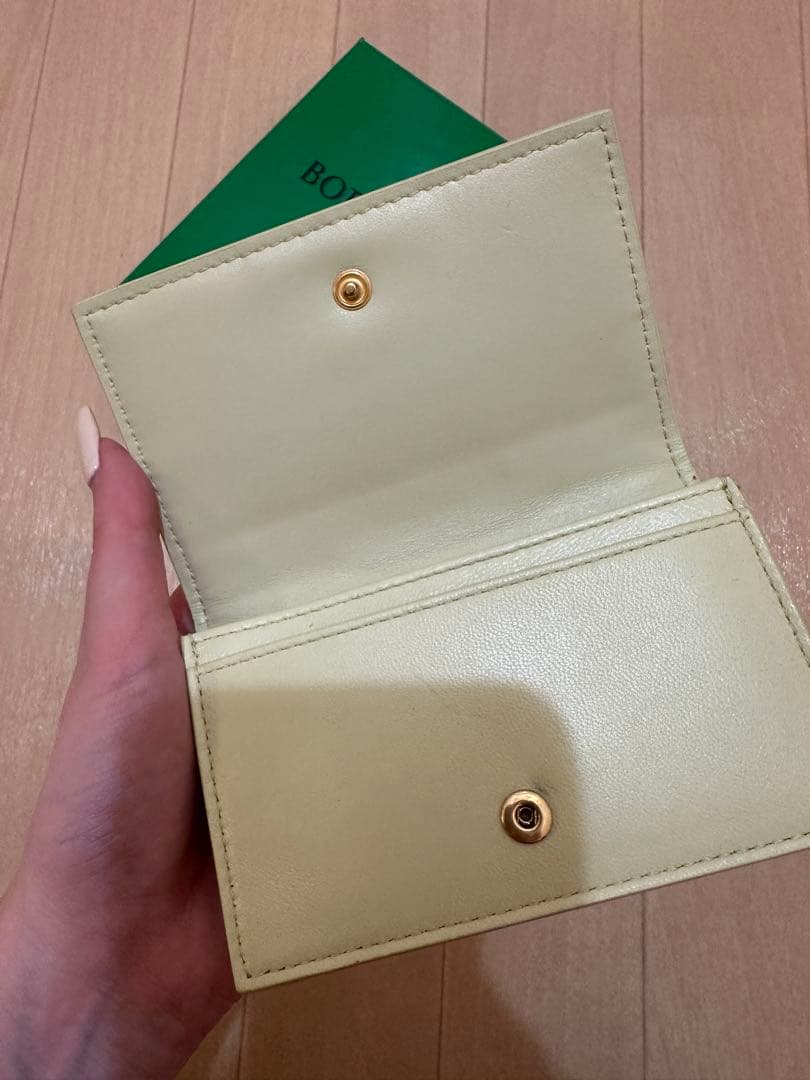 Bottega Veneta レモンウォッシュド名刺入れ
