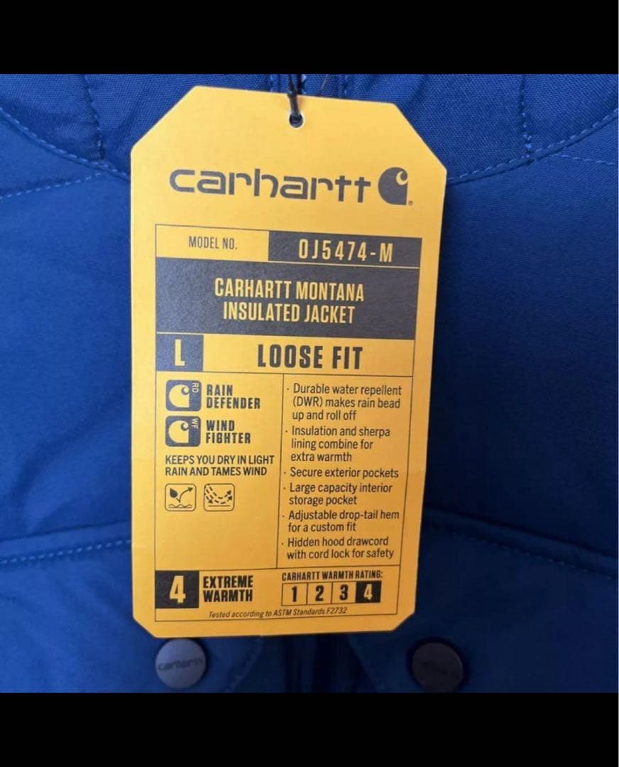 ズ*ラ様 Carhartt アクティブジャケット　パファー極美品 L