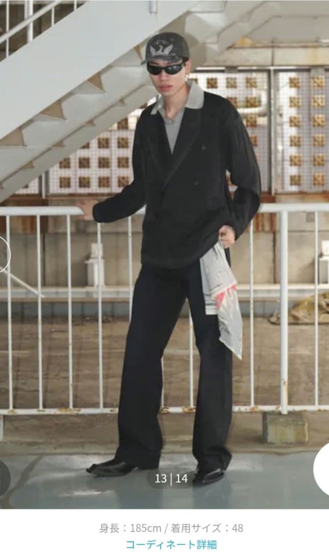 DIESEL J-KEYSERY サイズ44 ブラック テーラードジャケット