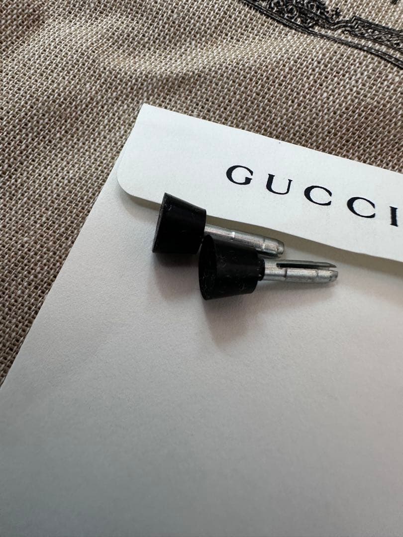 GUCCI (グッチ) GG ロゴ ブロンディ レザーサンダル 723391