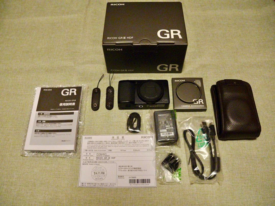 RICOH GR Ⅲ HDF アクセサリーおまけ付き