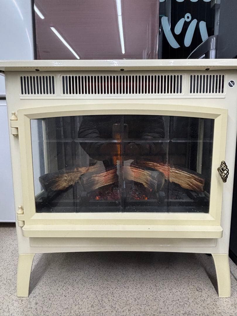 QVCジャパン 電気温風機 DFI-5010-04 2016年製 リモコン付き