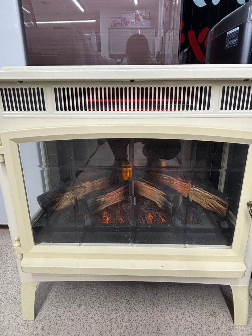 QVCジャパン 電気温風機 DFI-5010-04 2016年製 リモコン付き