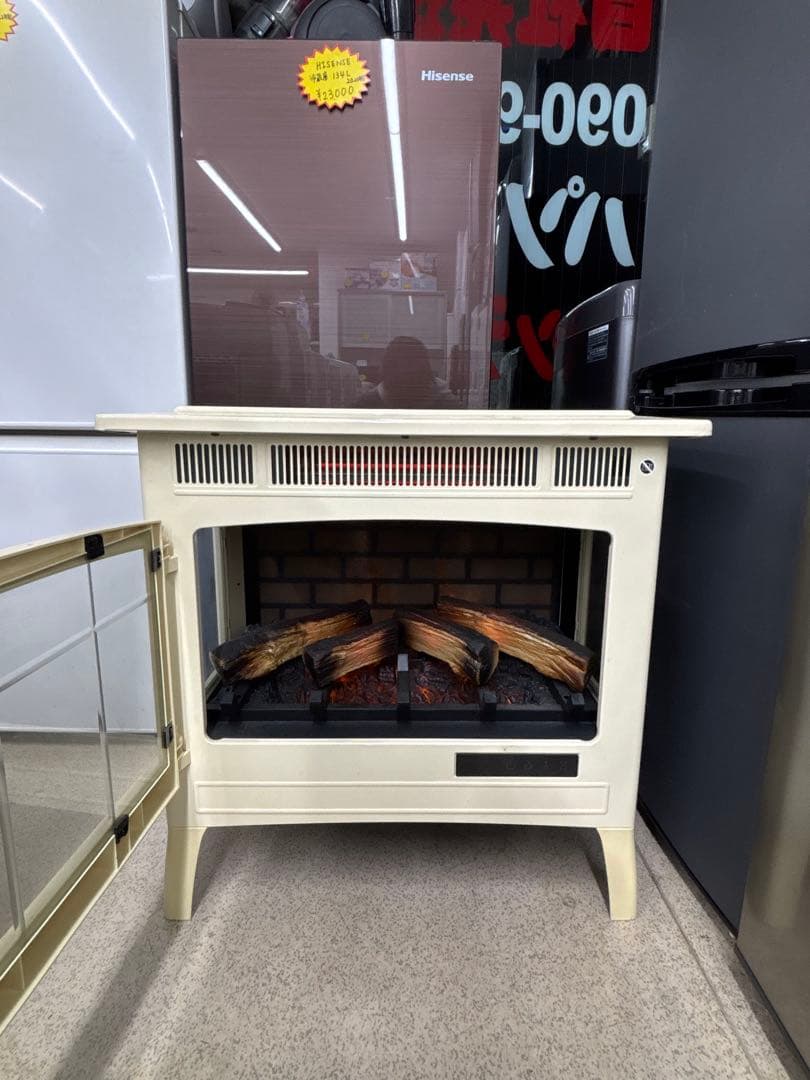 QVCジャパン 電気温風機 DFI-5010-04 2016年製 リモコン付き