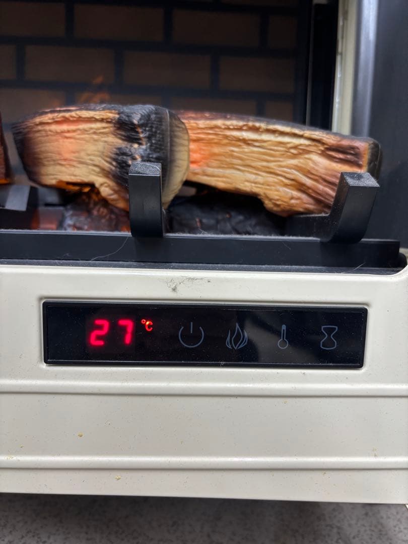 QVCジャパン 電気温風機 DFI-5010-04 2016年製 リモコン付き