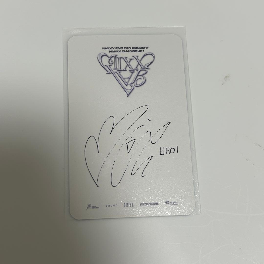 nmixx mixx lab トレカ タイペイ 入場特典 ベイ