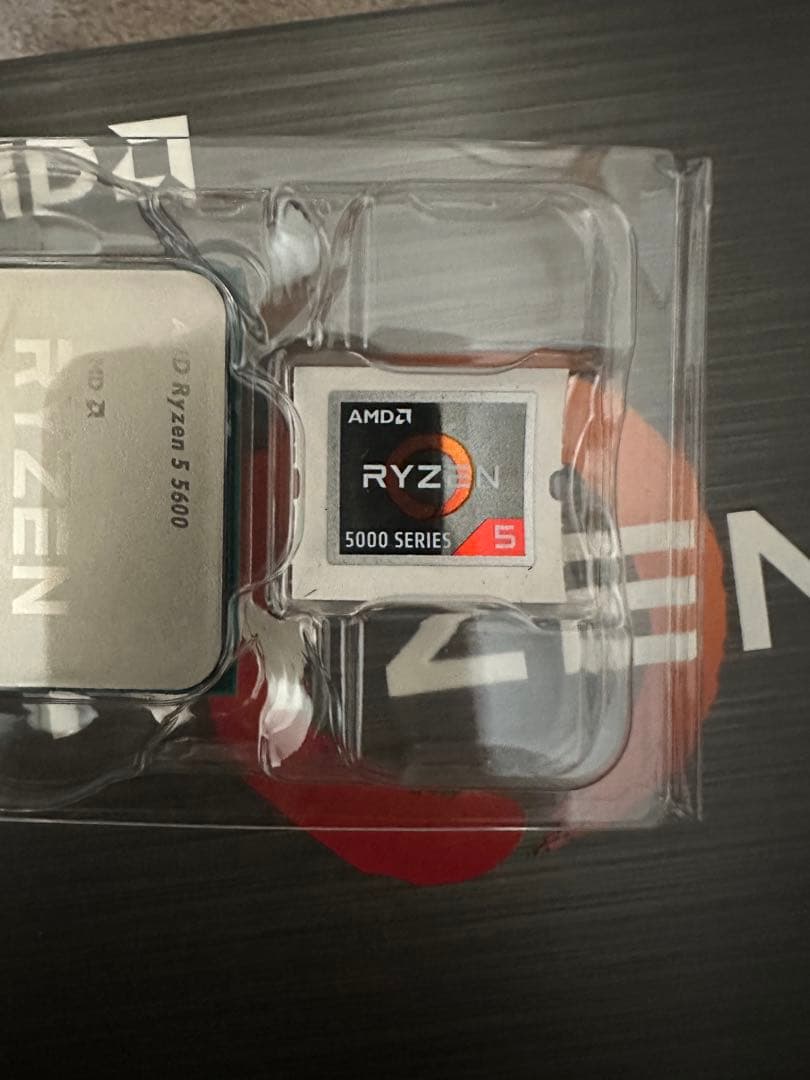AMD Ryzen 5 5600 5000シリーズ CPUと冷却ファン