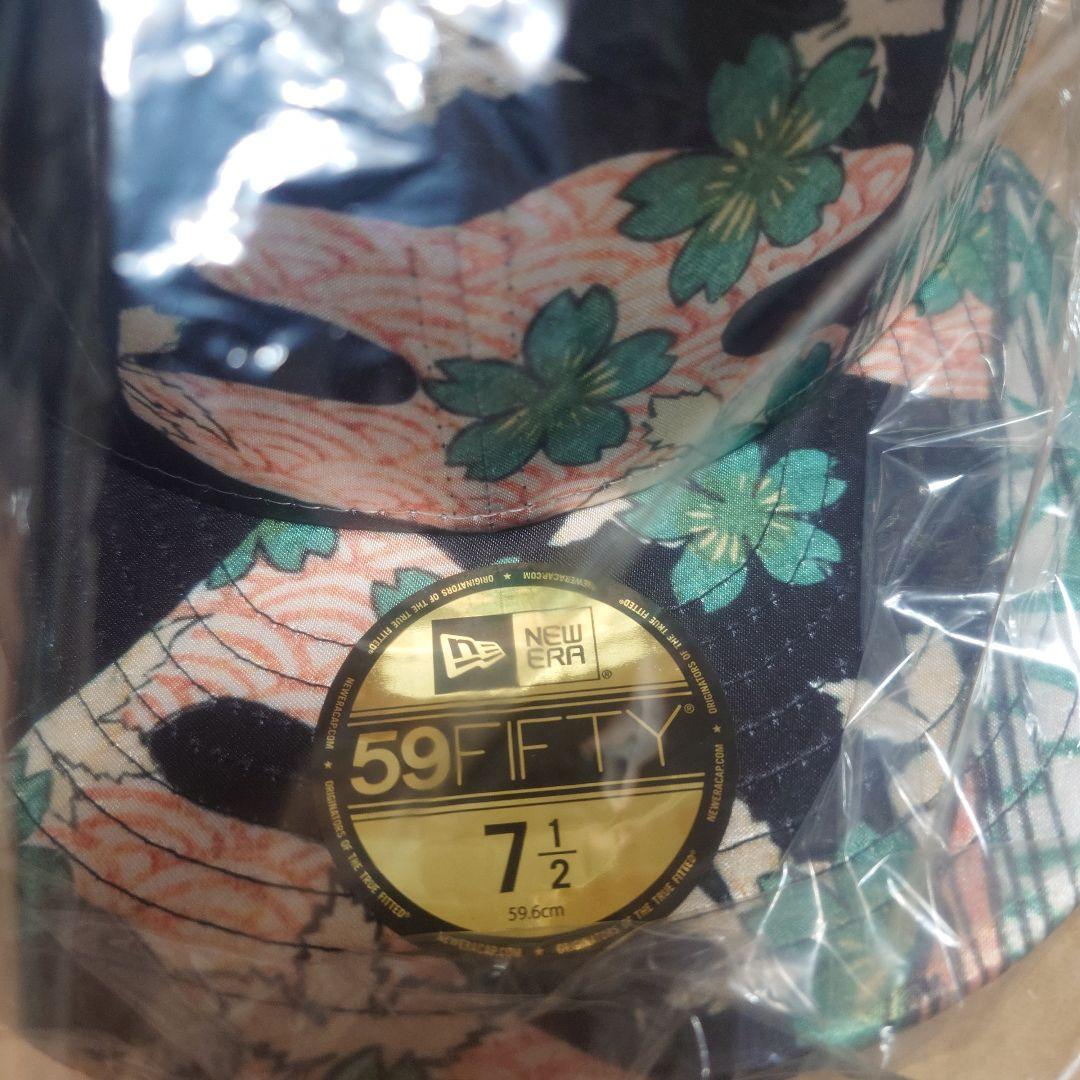 新品　New Era 喜多川歌麿　7 1/2 キャップ　東京国立博物館