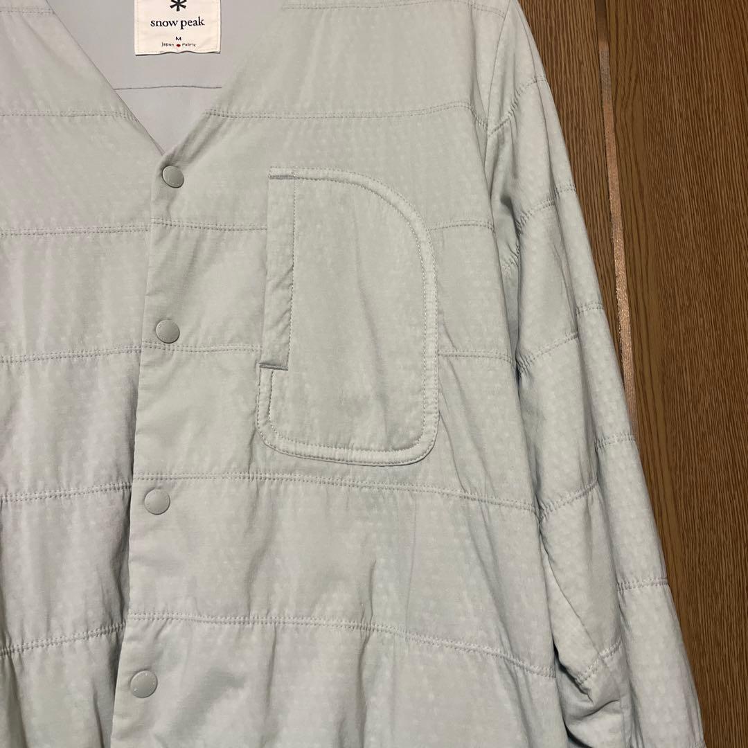 スノーピーク フレキシブルインサレーション カーディガン　M