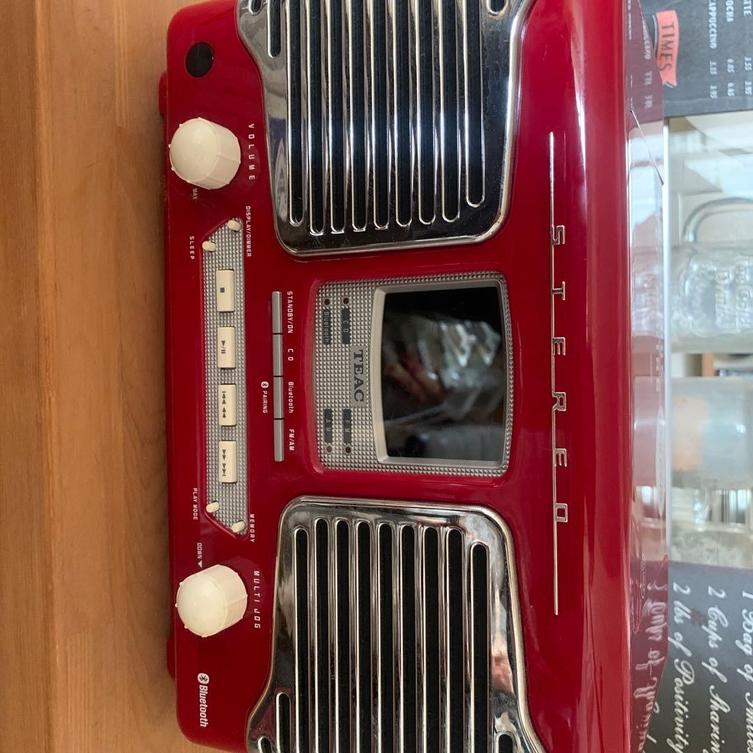 TEAC ステレオラジオ コカ・コーラデザイン