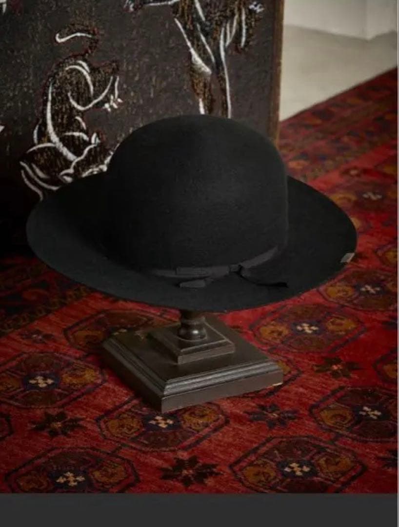 ミスターファットマン　ウールハット　ブラック