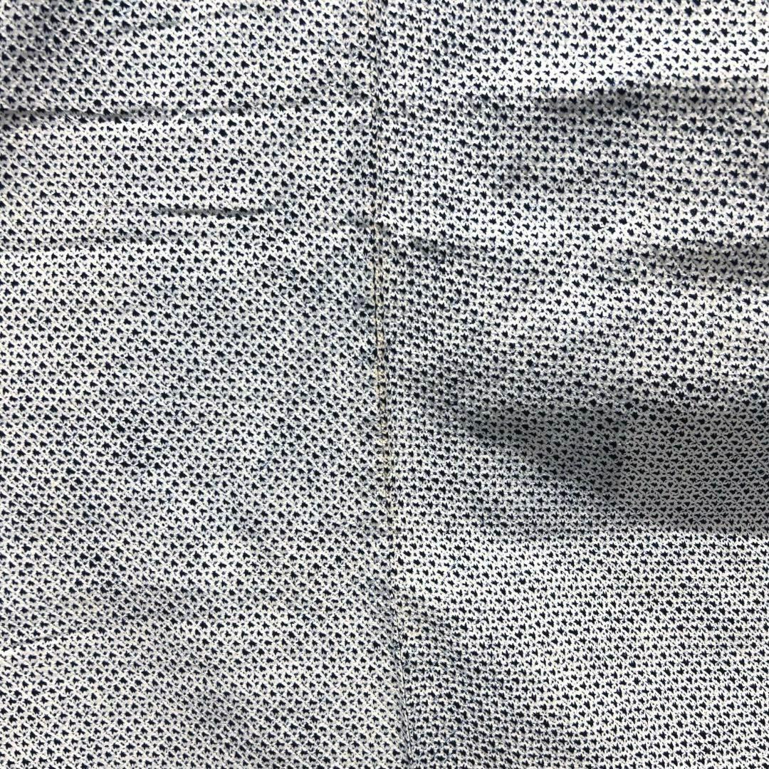 浴衣　有松鳴海絞り　メンズ着物　絞り　着物　074w d