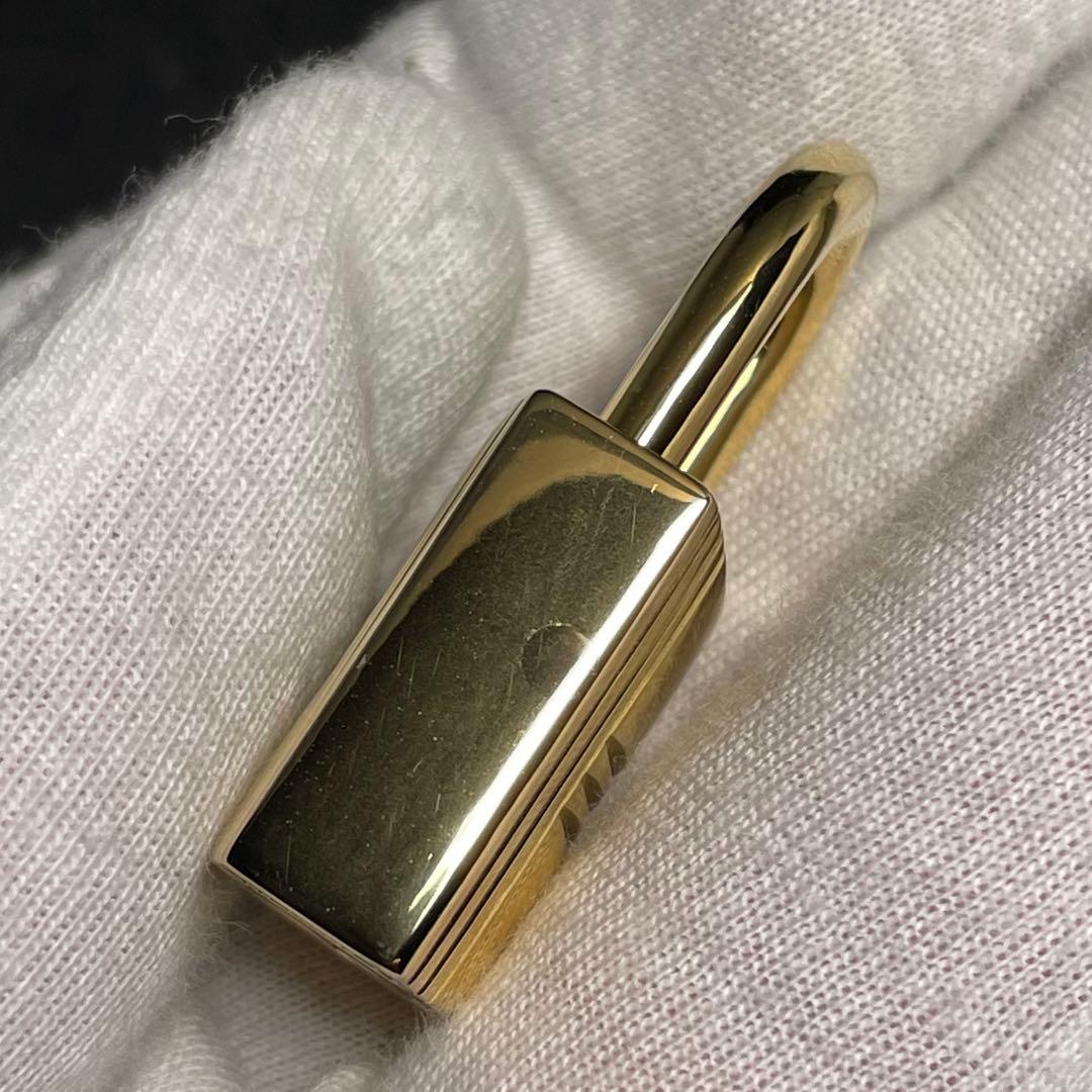 【美品】エルメス K24ゴールドメッキ パドロック カデナ リペア品 104番